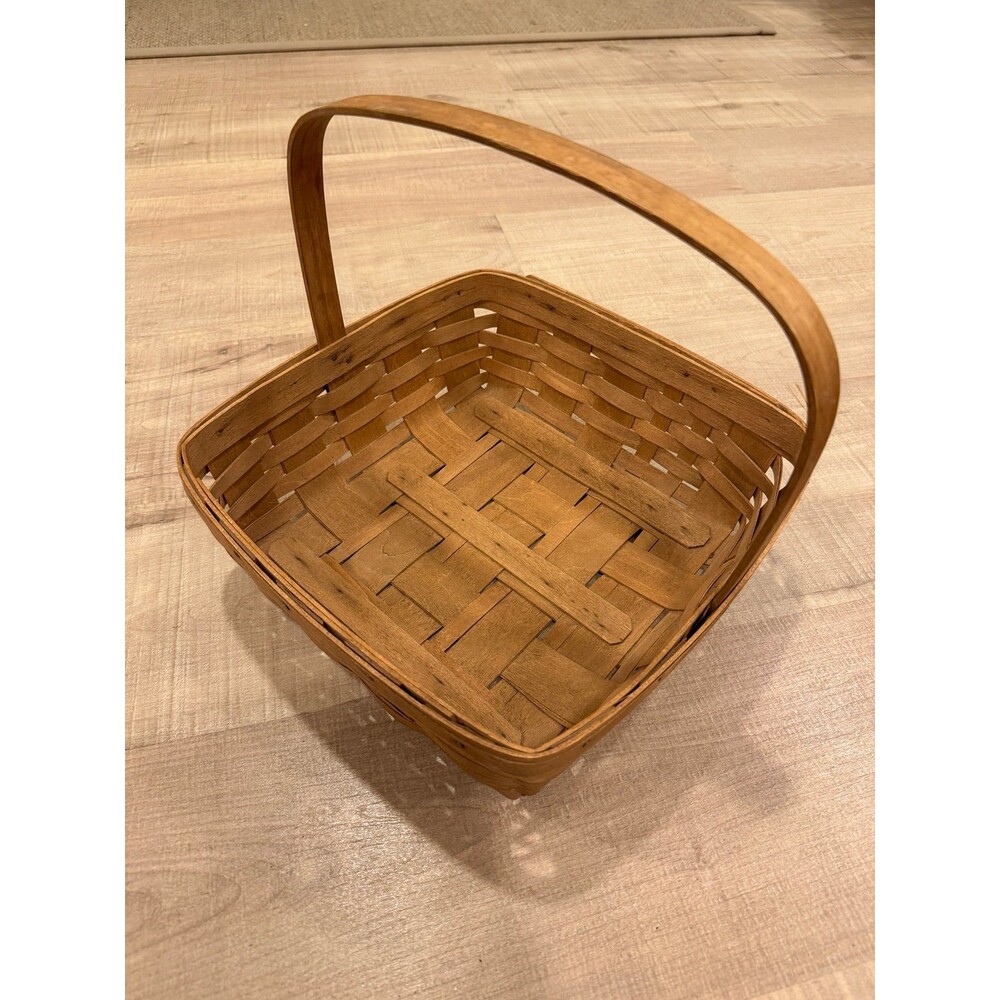 Vintage Longaberger Handwoven Basket 1987 Basket